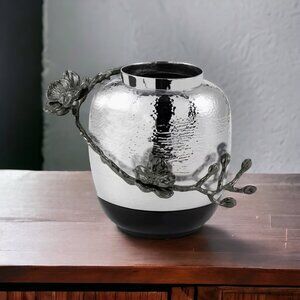 Michael Aram Metallic Floral Vase